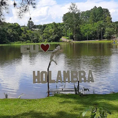 Praça dos Coqueiros, Holambra, São Paulo, Brasil