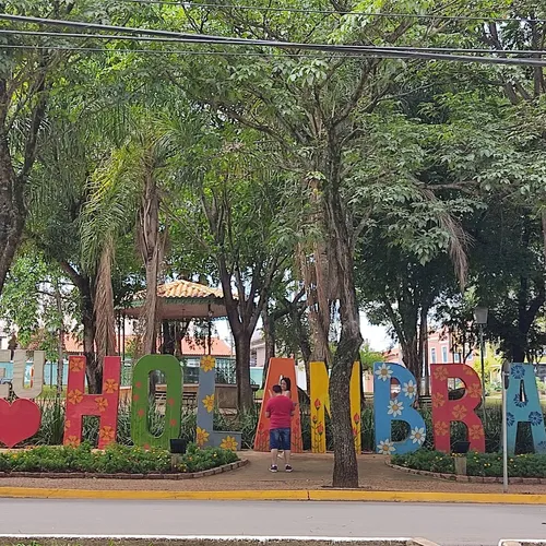 Praça dos Coqueiros, Holambra, São Paulo, Brasil