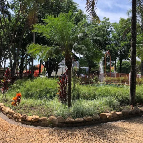 Praça dos Coqueiros, Holambra, São Paulo, Brasil