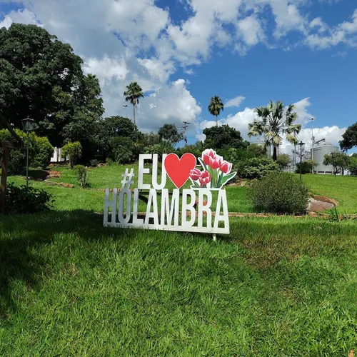 Praça da Cachoeira, Holambra, São Paulo, Brasil