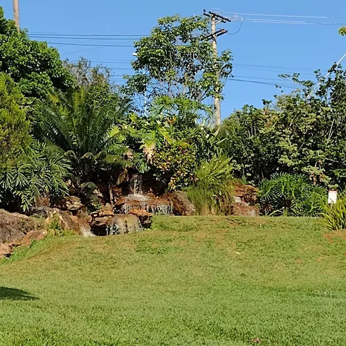 Praça da Cachoeira, Holambra, São Paulo, Brasil