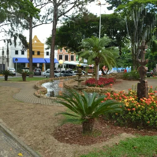 Praça dos Pioneiros, Holambra, São Paulo, Brasil