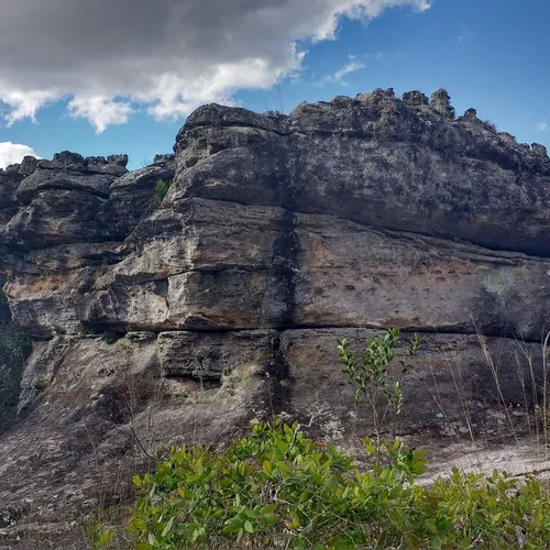 Cachoeira Ponte de Pedra, Tibagi, Paraná, Brasil