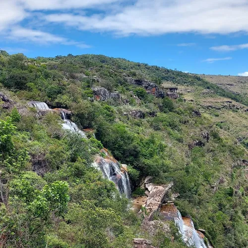 Cachoeira Ponte de Pedra, Tibagi, Paraná, Brasil