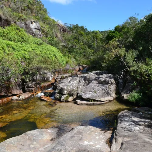 Cachoeira Ponte de Pedra, Tibagi, Paraná, Brasil