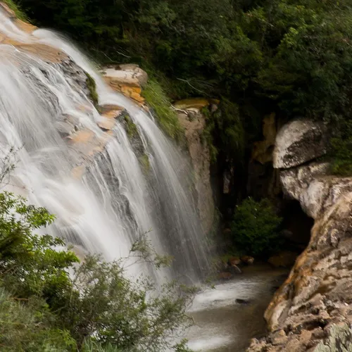 Cachoeira Ponte de Pedra, Tibagi, Paraná, Brasil