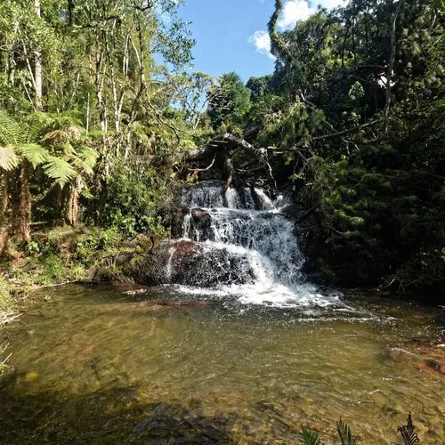 Cachoeira do Parque da Cerveja, Campos do Jordão, São Paulo, Brasil